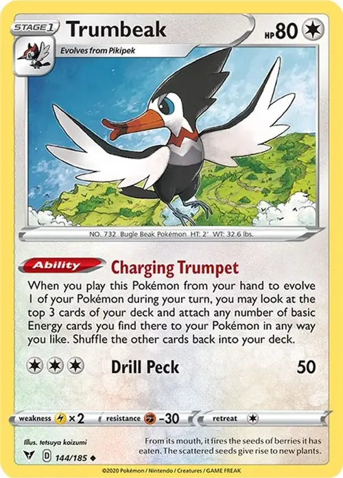 Trumbeak card art