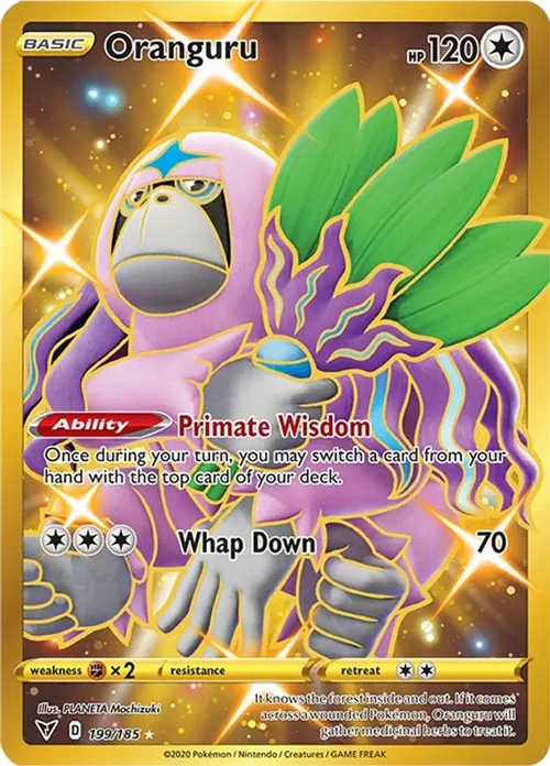 Oranguru (Secret) card art