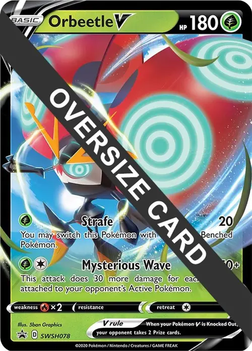 Orbeetle V - SWSH078 card art