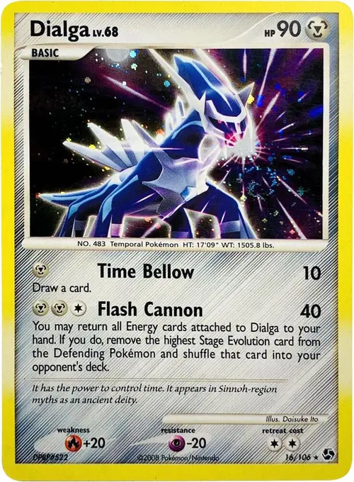 Dialga - 16/106 (Cosmos Holo) card art