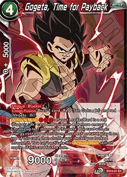 Gogeta, Time for Payback card art
