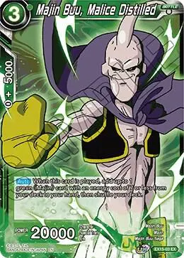 Majin Buu, Malice Distilled card art