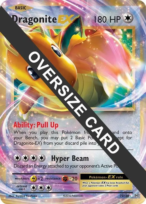 Dragonite EX - 72/108 card art