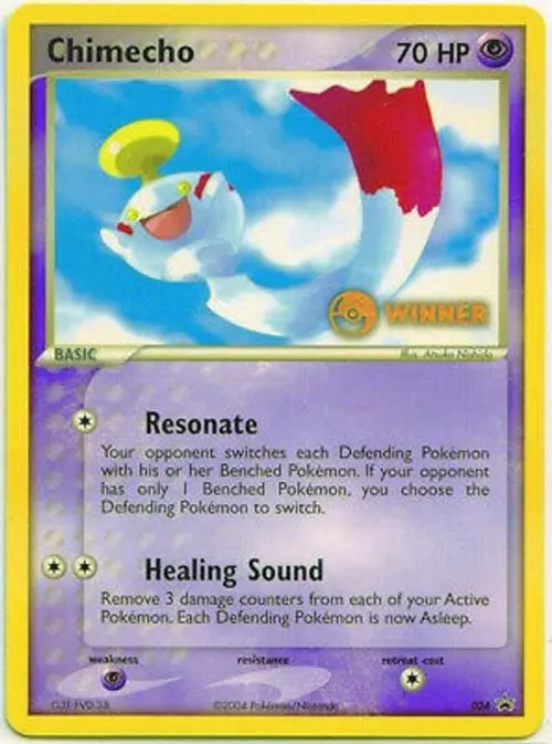 Chimecho - 024 (e-League) [Winner] card art