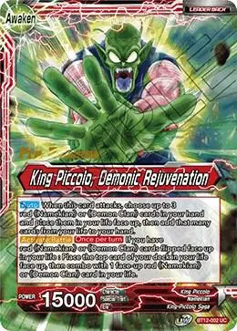 King Piccolo // King Piccolo, Demonic Rejuvenation card art