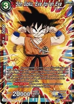 Son Goku, Eye for an Eye card art