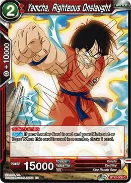 Yamcha, Righteous Onslaught card art