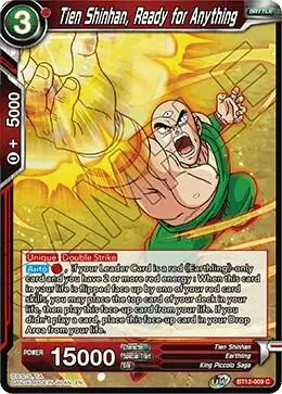 Tien Shinhan, Ready for Anything card art