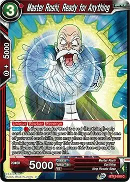 Master Roshi, Ready for Anything card art