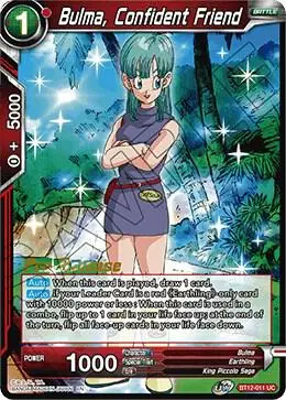 Bulma, Confident Friend card art