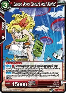 Launch, Brown County's Most Wanted card art