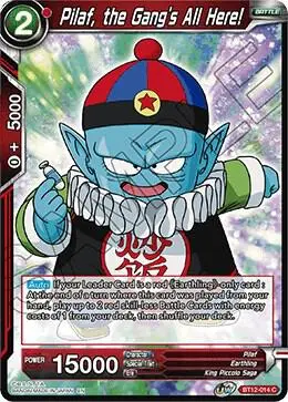 Pilaf, the Gang's All Here! card art