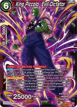 King Piccolo, Evil Dictator card art