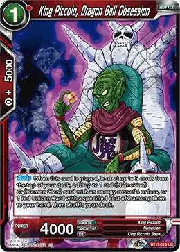 King Piccolo, Dragon Ball Obsession card art