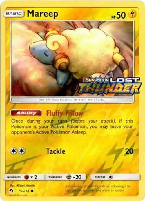 Mareep - 75/214 (Toys R Us Promo) card art