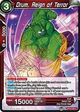Drum, Reign of Terror card art