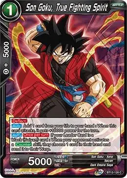 Son Goku, True Fighting Spirit card art