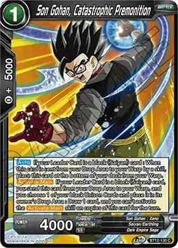 Son Gohan, Catastrophic Premonition card art