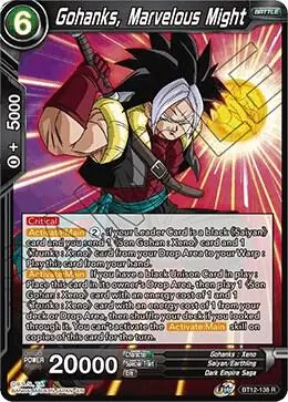 Gohanks, Marvelous Might card art