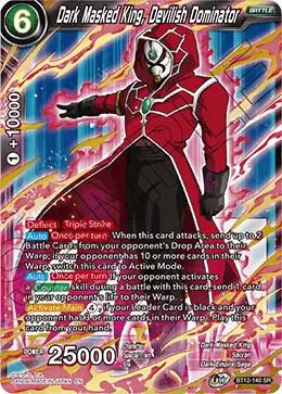 Dark Masked King, Devilish Dominator card art