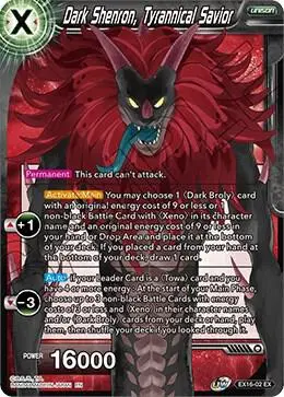 Dark Shenron, Tyrannical Savior card art