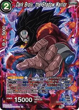 Dark Broly, the Shadow Warrior card art