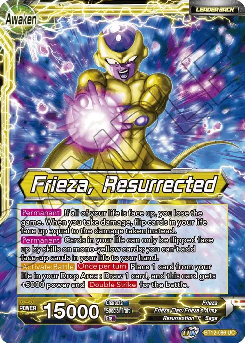 Frieza // Frieza, Resurrected card art