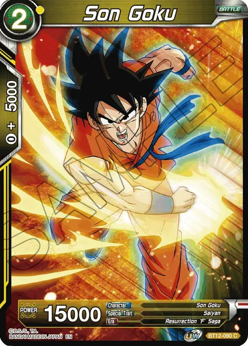Son Goku card art