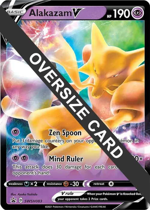 Alakazam V - SWSH083 card art