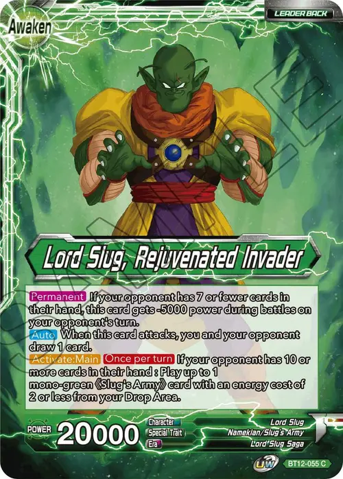 Lord Slug // Lord Slug, Rejuvenated Invader card art