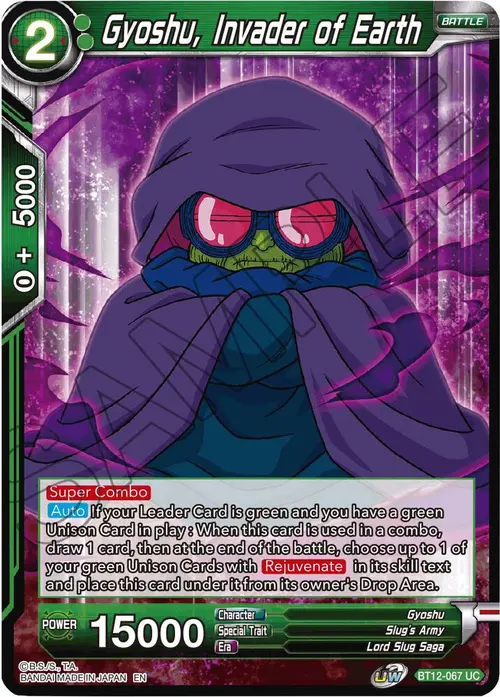 Gyoshu, Invader of Earth card art