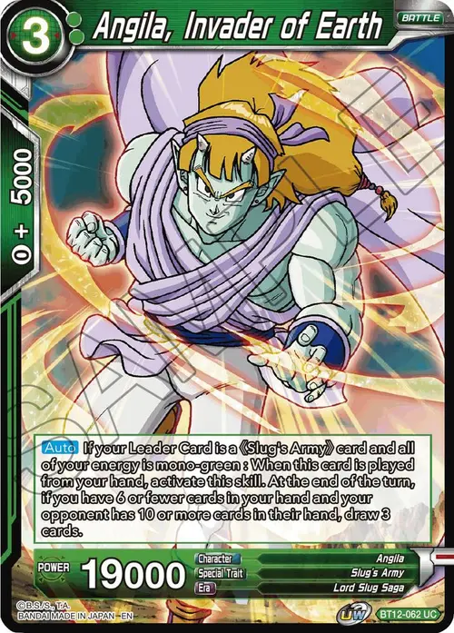 Angila, Invader of Earth card art