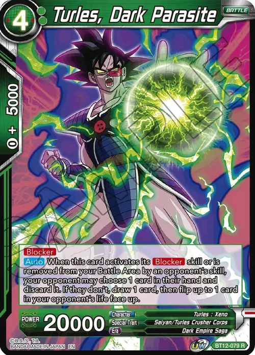 Turles, Dark Parasite card art