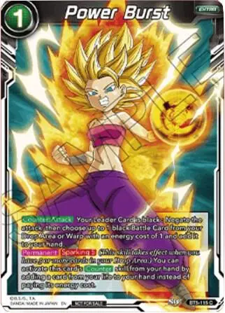 Power Burst card art