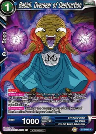 Babidi, Overseer of Destruction card art