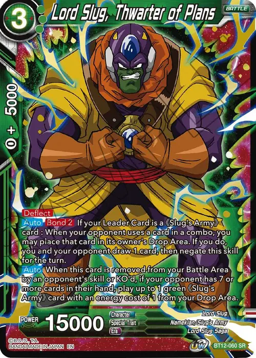 Lord Slug, Thwarter of Plans card art