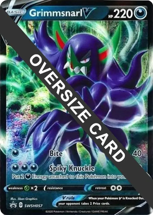 Grimmsnarl V - SWSH057 card art