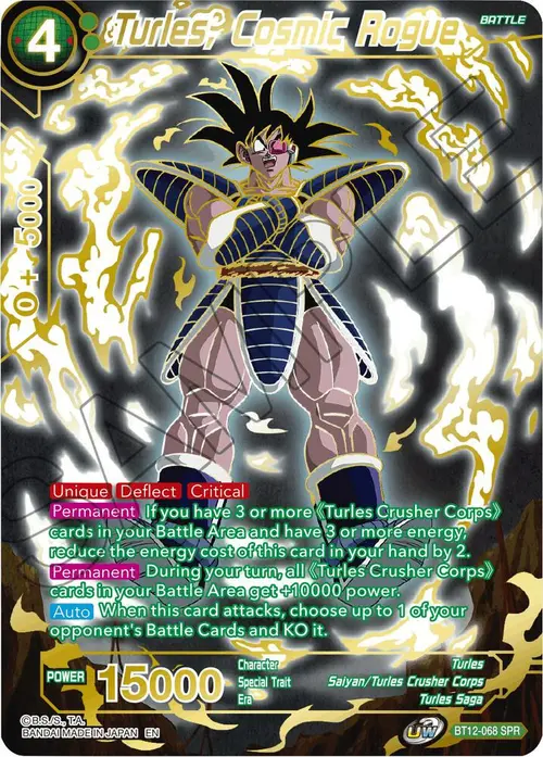 Turles, Cosmic Rogue (SPR) card art