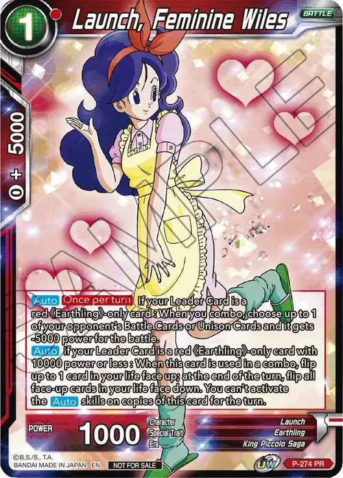 Launch, Feminine Wiles (Unison Warrior Series Tournament Pack Vol.3) card art