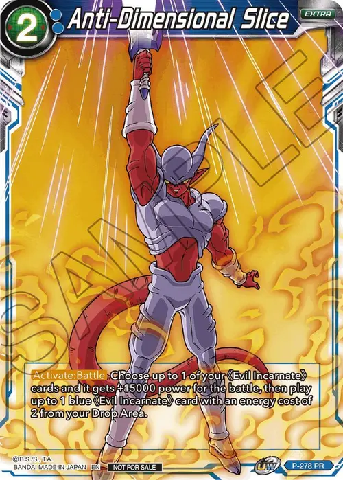Anti-Dimensional Slice (Unison Warrior Series Tournament Pack Vol.3) card art
