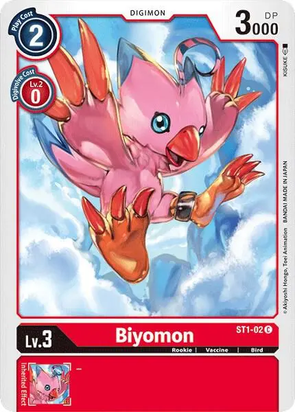 Biyomon card art