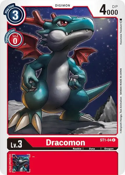 Dracomon card art