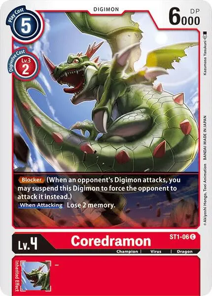 Coredramon card art