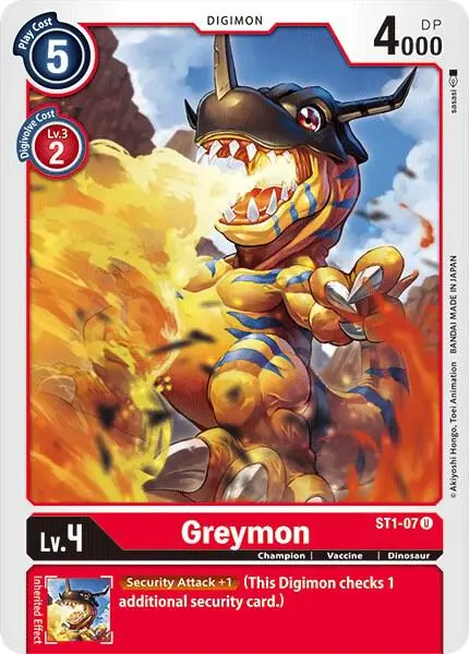 Greymon card art