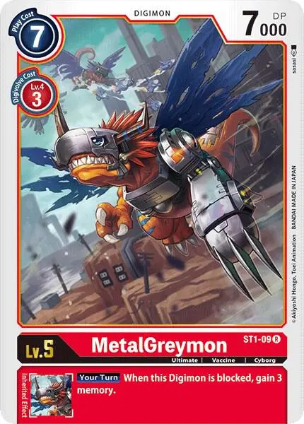 MetalGreymon card art