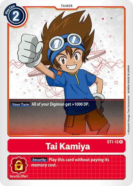 Tai Kamiya card art