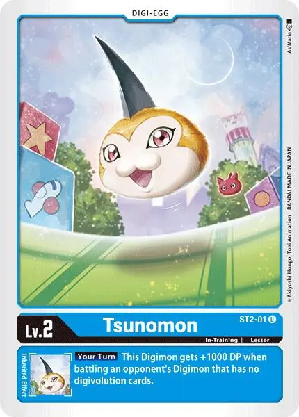 Tsunomon card art