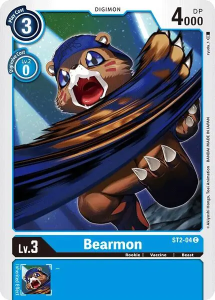 Bearmon card art