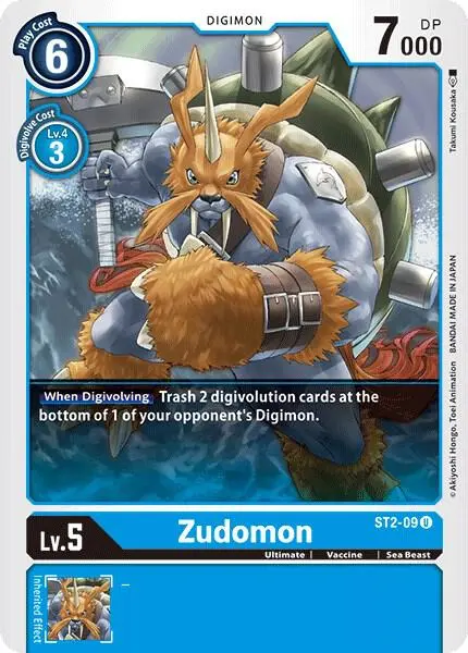 Zudomon card art