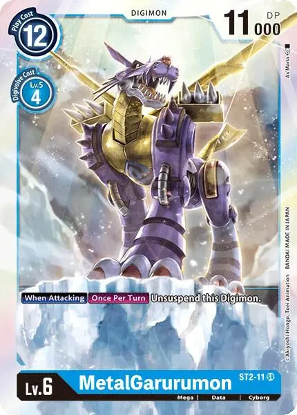 MetalGarurumon card art